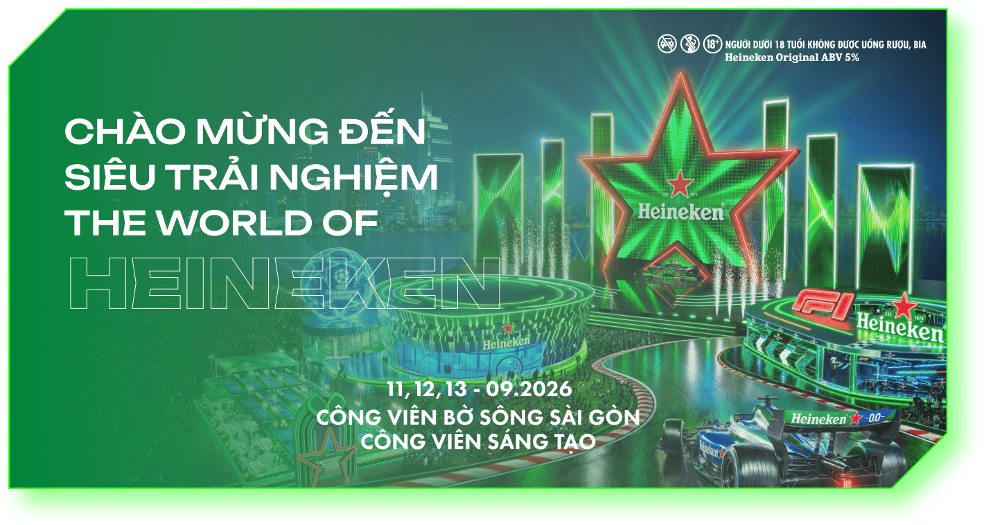 Không gian sự kiện The World of Heineken